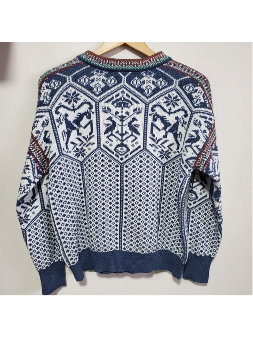 VENTURE RESEARCH GEAR NWT Wool Blend 1994 Lillehammer Nordic Sweater Small Apres - Picture 8 of 13